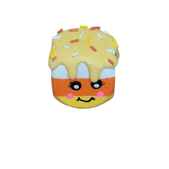 Candy corn Halloween tiered tray decor - Picture 3 of 4